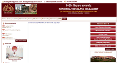 Desktop Screenshot of kvbagalkot.com