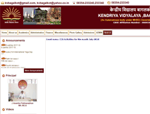 Tablet Screenshot of kvbagalkot.com